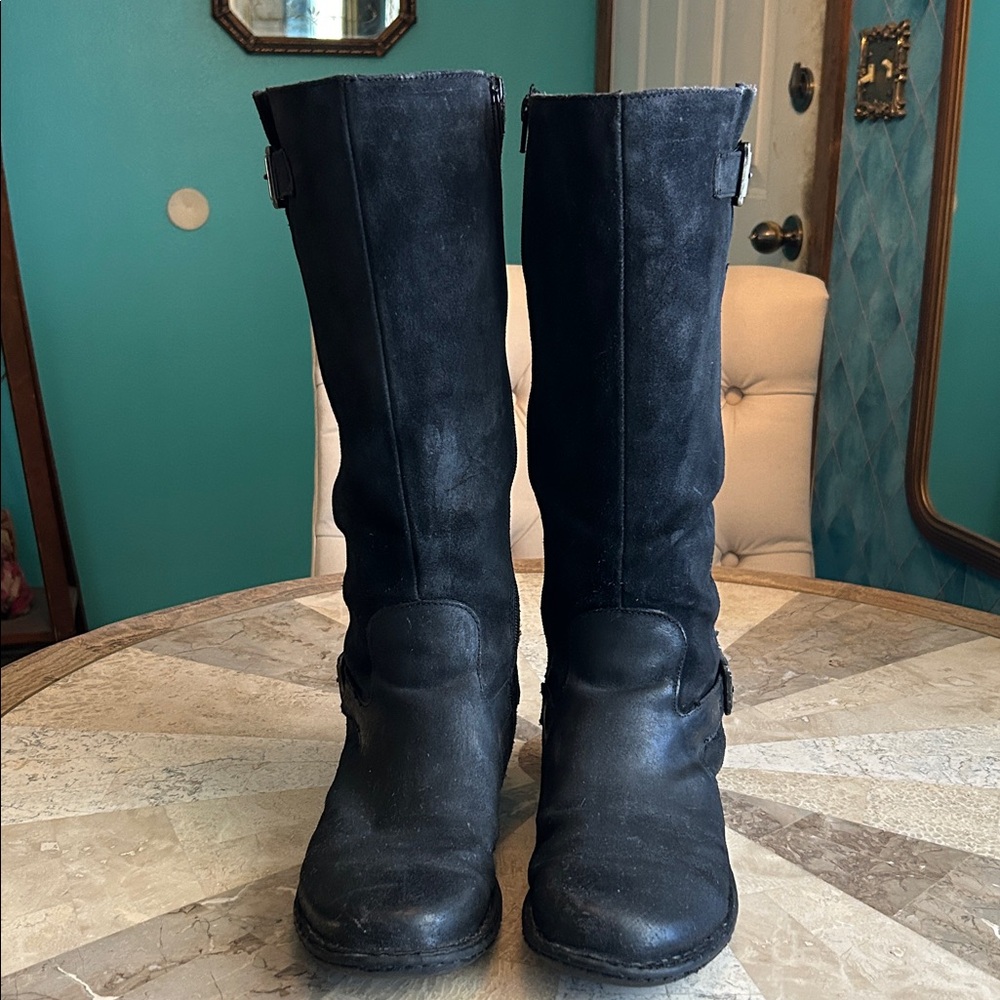 Born Suede Leather Boots - Picture 2 of 7